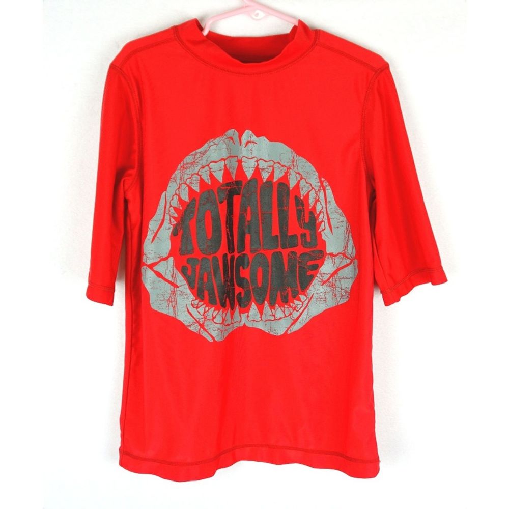 Old Navy Totally Jawsome Shirt sz M 8